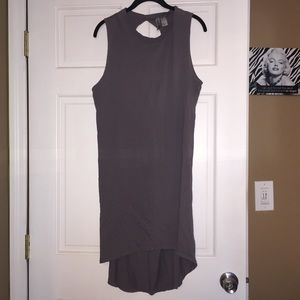 Purple High Low Dress